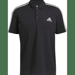 AEROREADY Essentials Piqué Embroidered Small Logo 3-Streifen Poloshirt Herren Poloshirt