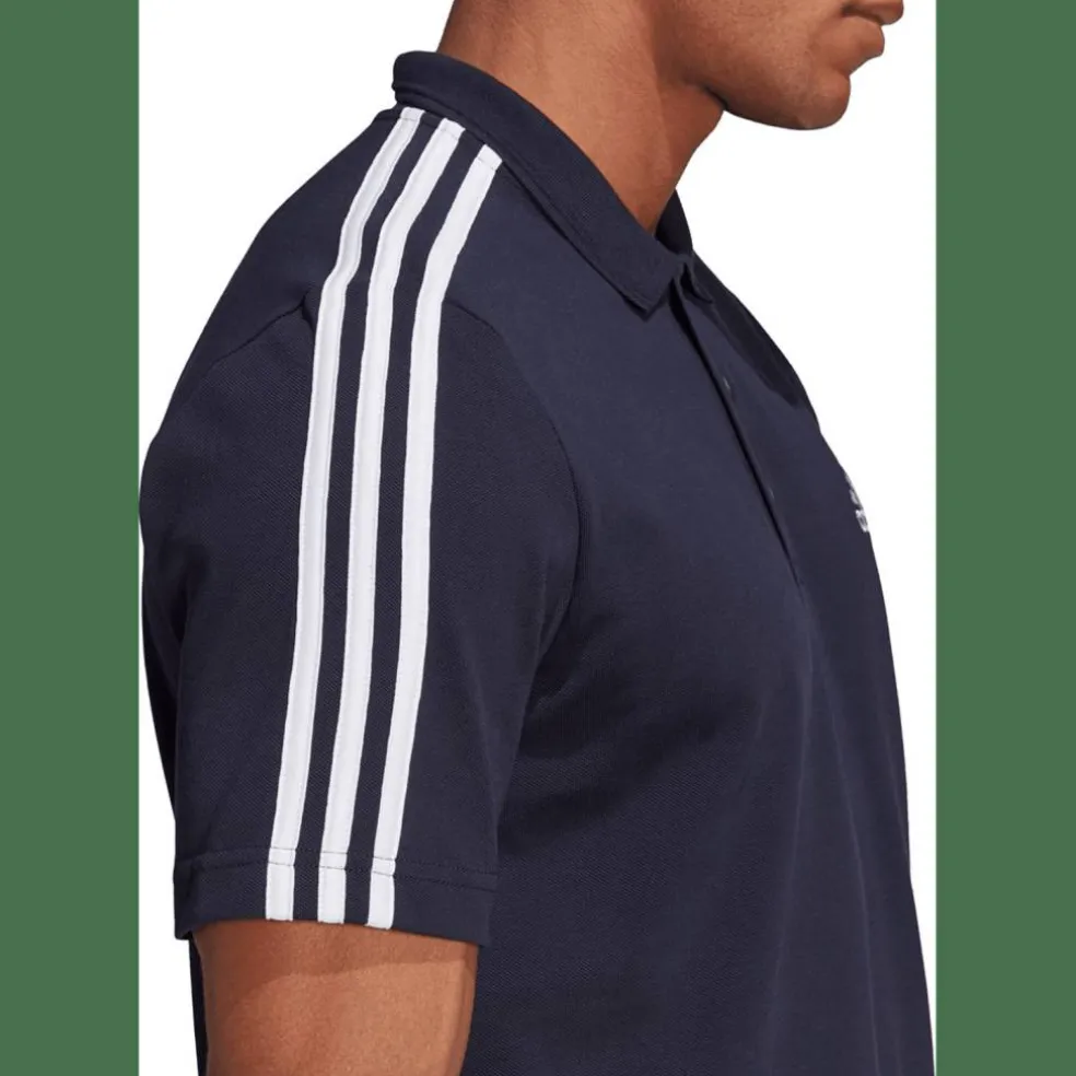AEROREADY Essentials Piqué Embroidered Small Logo 3-Streifen Poloshirt Herren Poloshirt