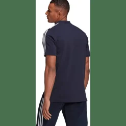 AEROREADY Essentials Piqué Embroidered Small Logo 3-Streifen Poloshirt Herren Poloshirt