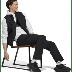 Aeroready Essentials Stanford Open Hem Embroidered Small Logo Hose Herren Hose