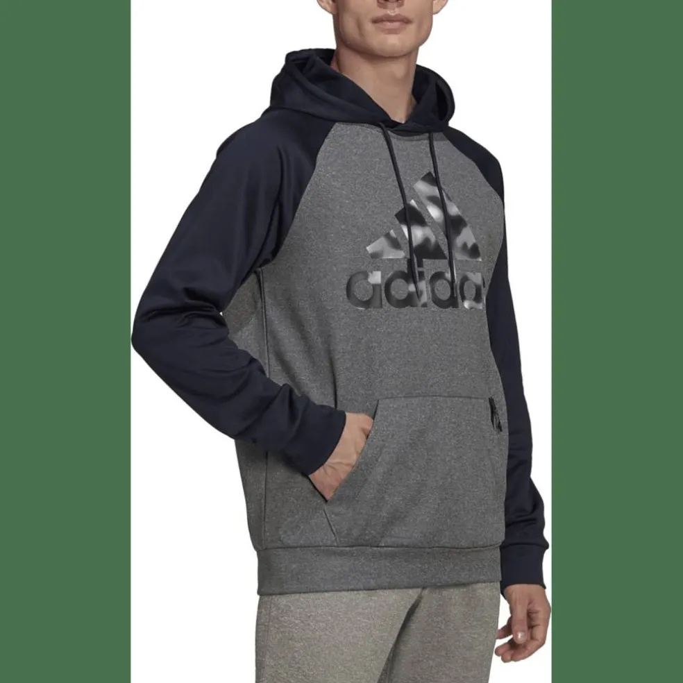AEROREADY Game and Go Camo Logo Hoodie Herren Kapuzensweater