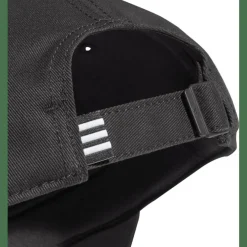 Baseball 3-Streifen Twill Kappe Unisex Cap