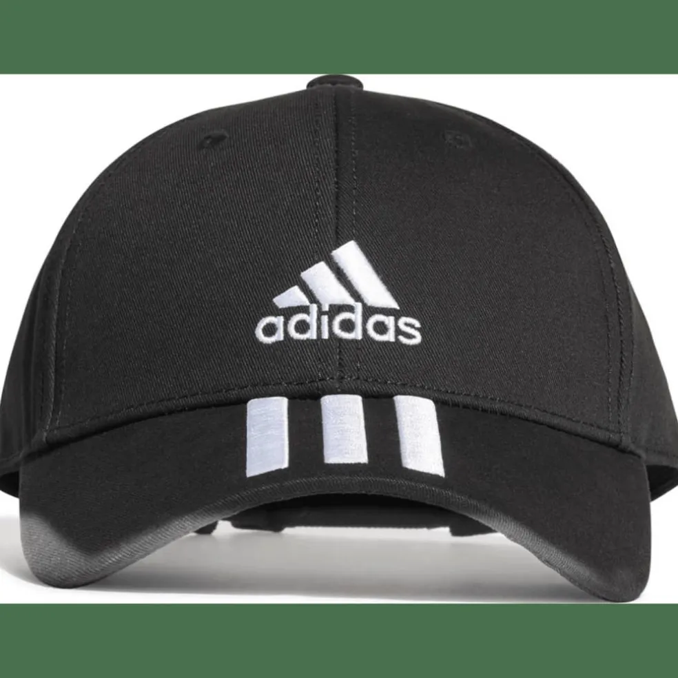 Baseball 3-Streifen Twill Kappe Unisex Cap