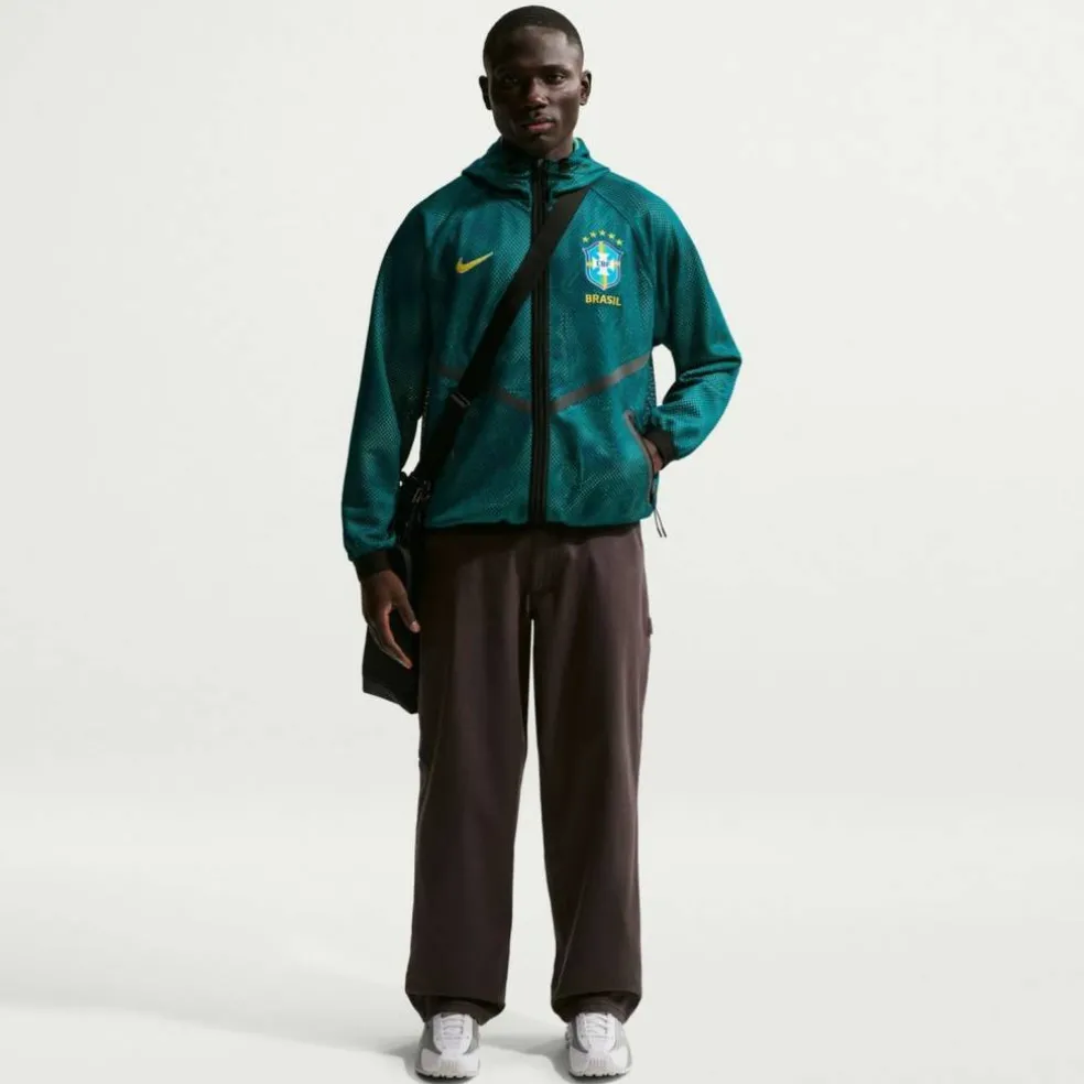 Brasilien Dri-Fit Anthem Herren Fußballjacke