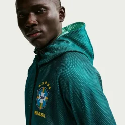 Brasilien Dri-Fit Anthem Herren Fußballjacke