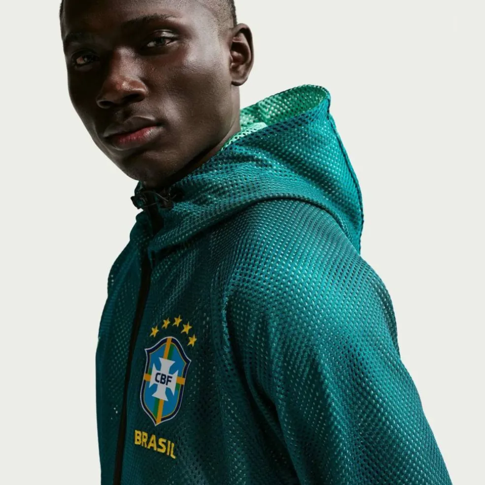 Brasilien Dri-Fit Anthem Herren Fußballjacke
