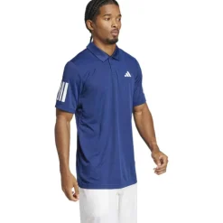 Club Tennis 3-Streifen Herren Poloshirt