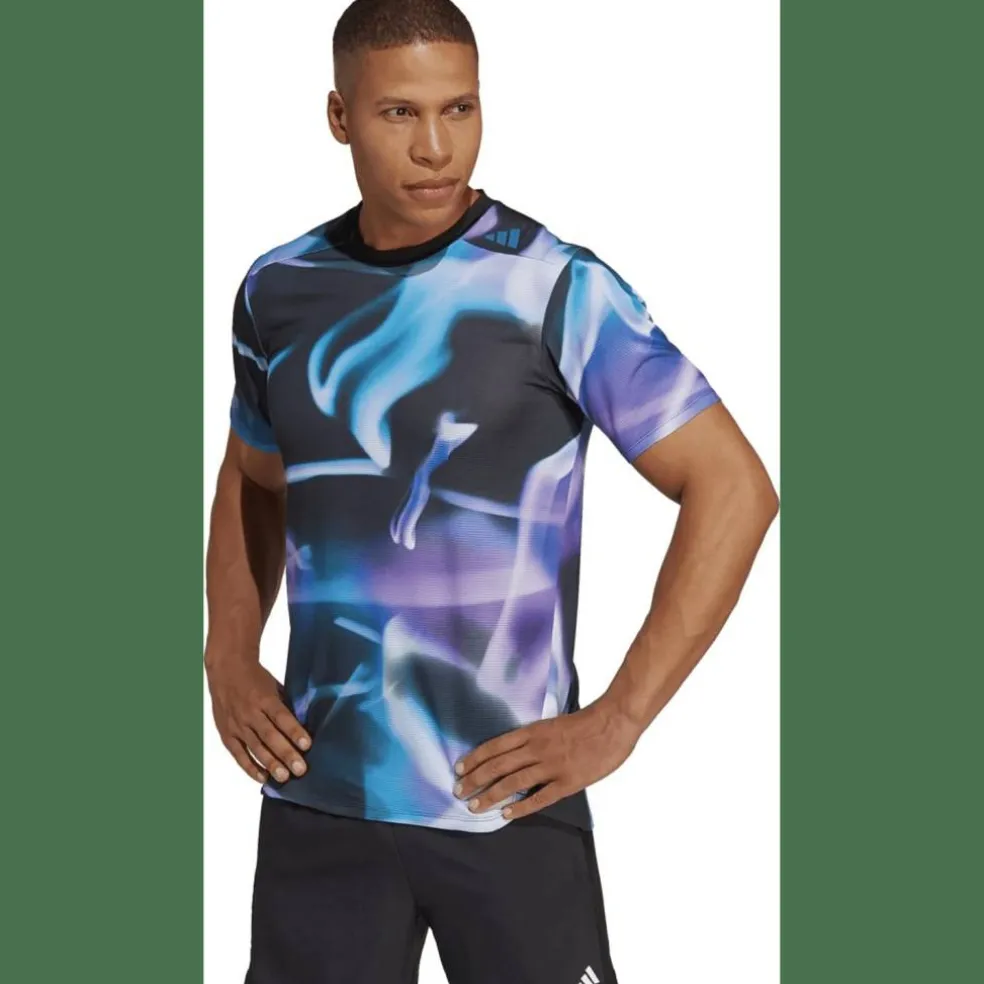 Designed 4 Training HEAT.RDY Allover Print HIIT Training T-Shirt Herren T-Shirt