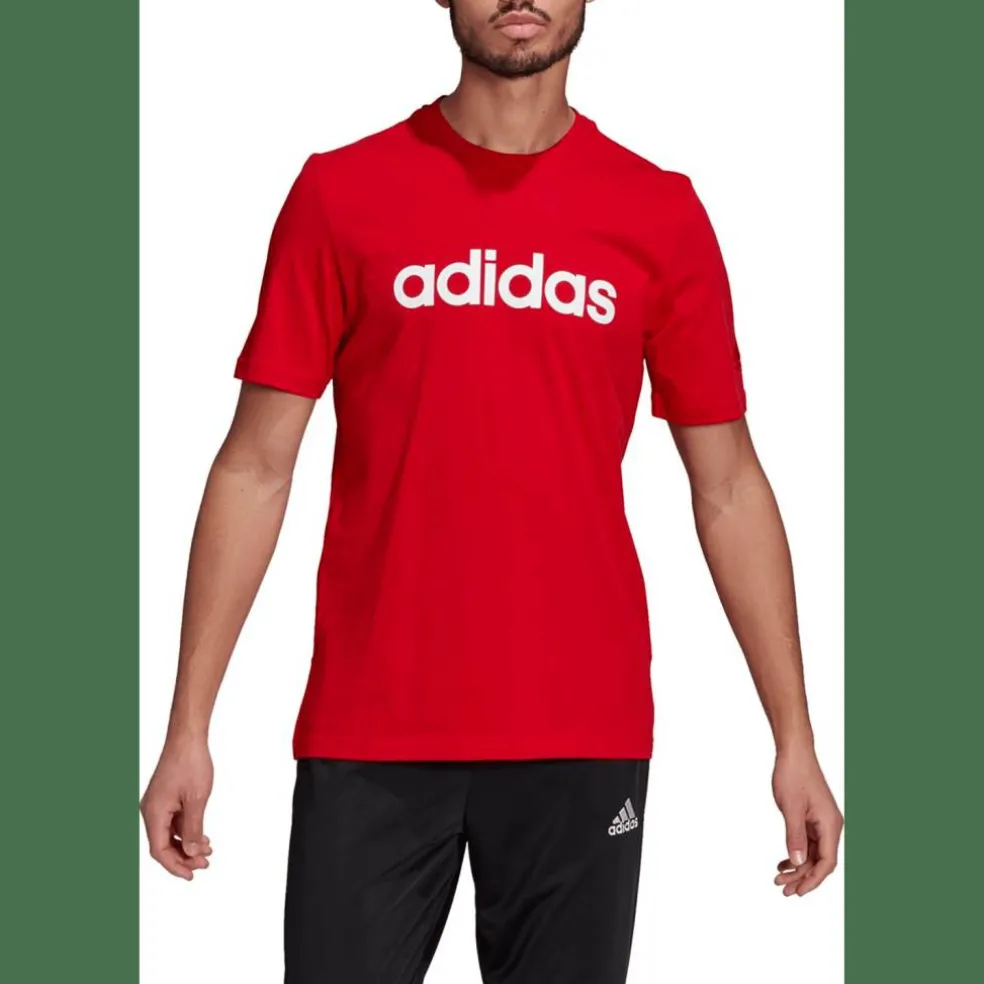 Essentials Embroidered Linear Logo T-Shirt Herren T-Shirt