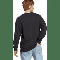 Essentials French Terry 3-Streifen Sweatshirt Herren Sweatshirt
