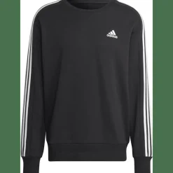Essentials French Terry 3-Streifen Sweatshirt Herren Sweatshirt