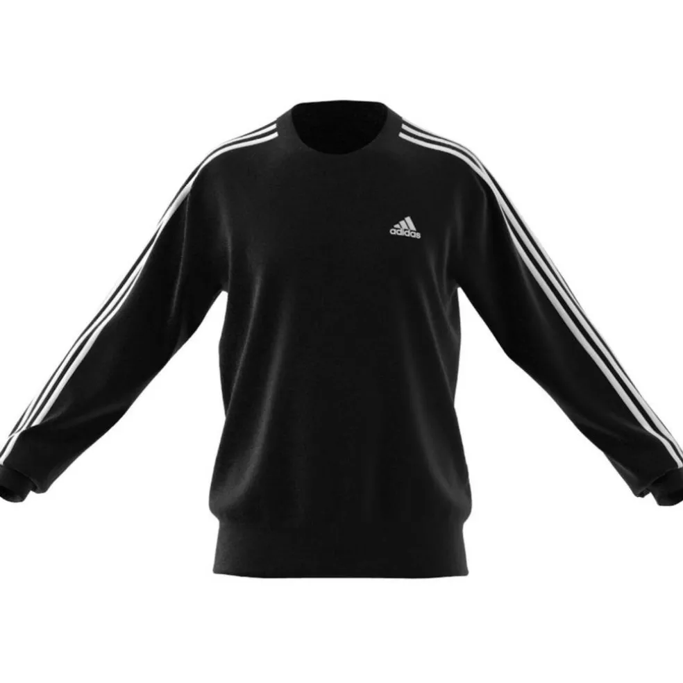 Essentials French Terry 3-Streifen Sweatshirt Herren Sweatshirt