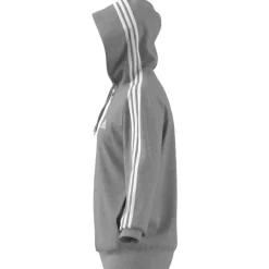 Essentials French Terry 3-Streifen Kapuzensweater Herren Kapuzensweater
