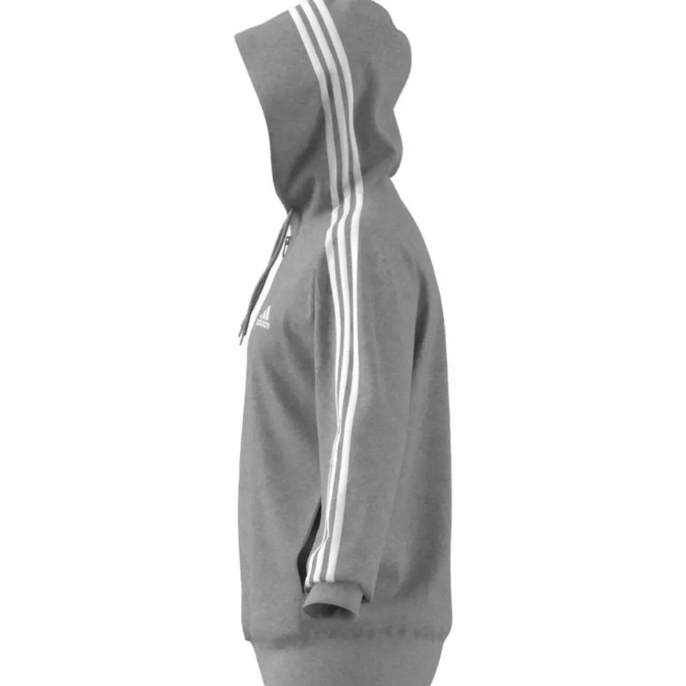 Essentials French Terry 3-Streifen Kapuzensweater Herren Kapuzensweater