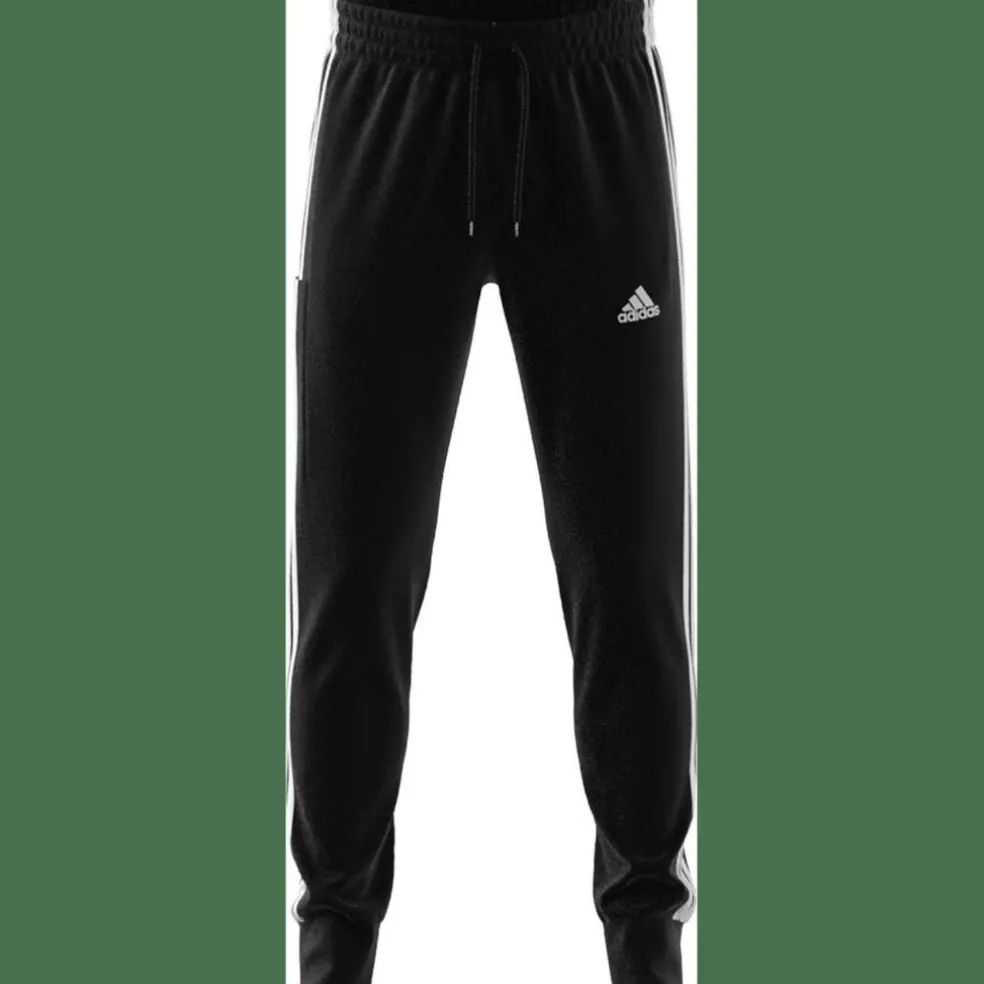 Essentials French Terry Tapered Cuff 3-Streifen Herren Hose