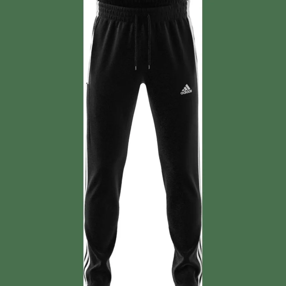 Essentials French Terry Tapered Elastic Cuff 3-Streifen Herren Hose
