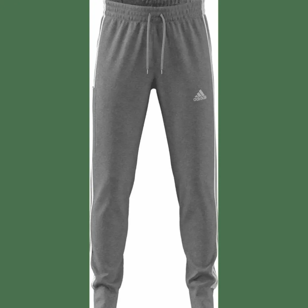 Essentials French Terry Tapered Cuff 3-Streifen Herren Hose