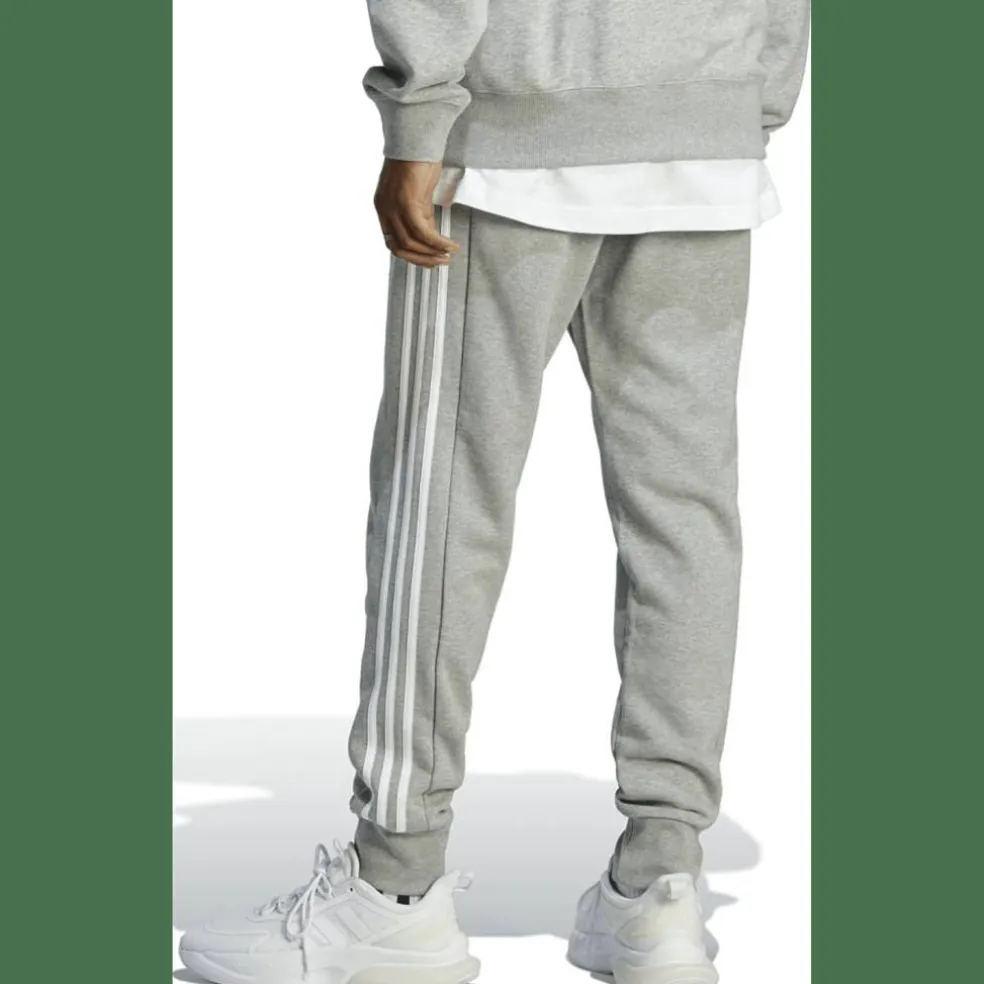 Essentials French Terry Tapered Cuff 3-Streifen Herren Hose