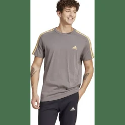 Essentials Single Jersey 3-Streifen T-Shirt Herren T-Shirt