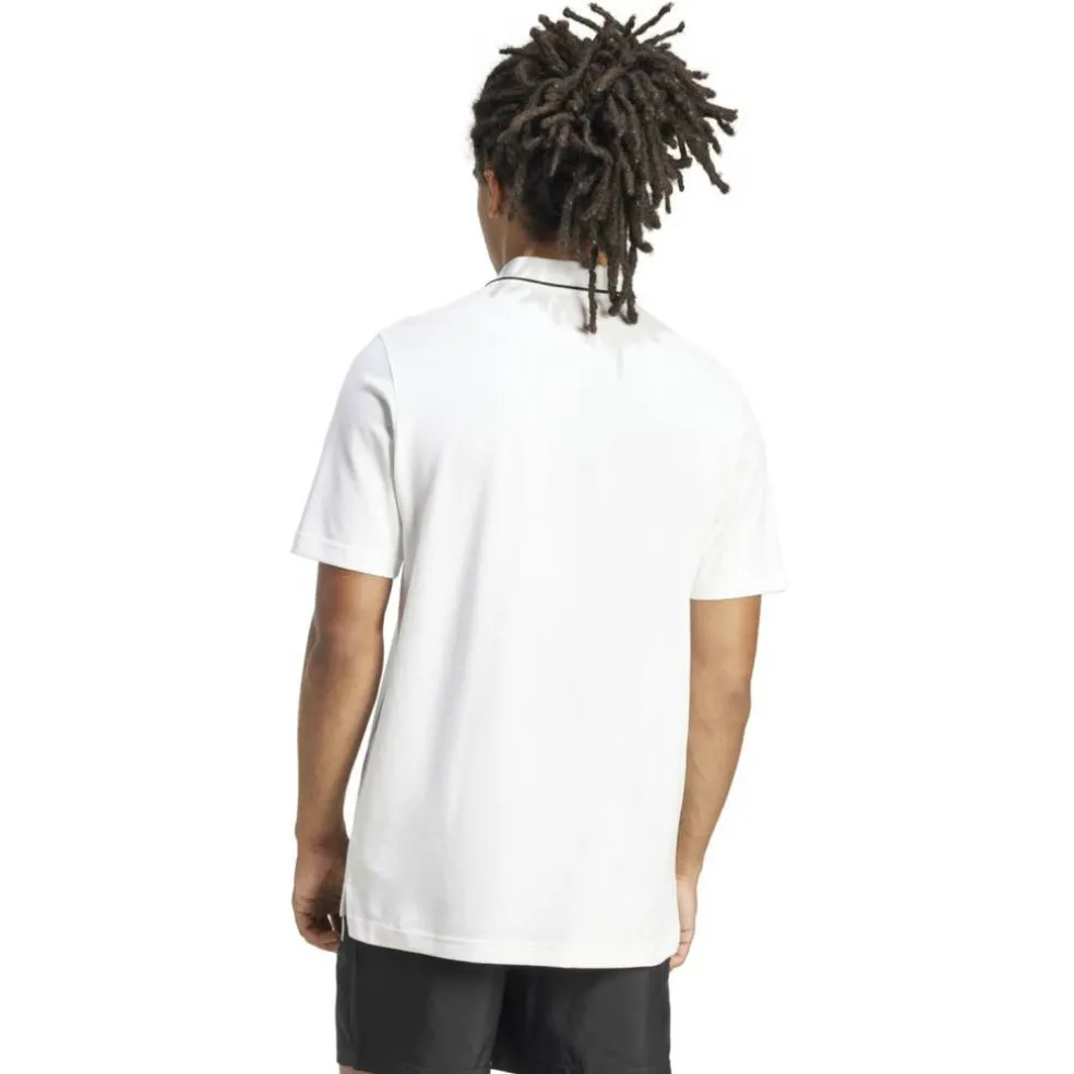 Essentials Small Logo Piqué Herren Poloshirt