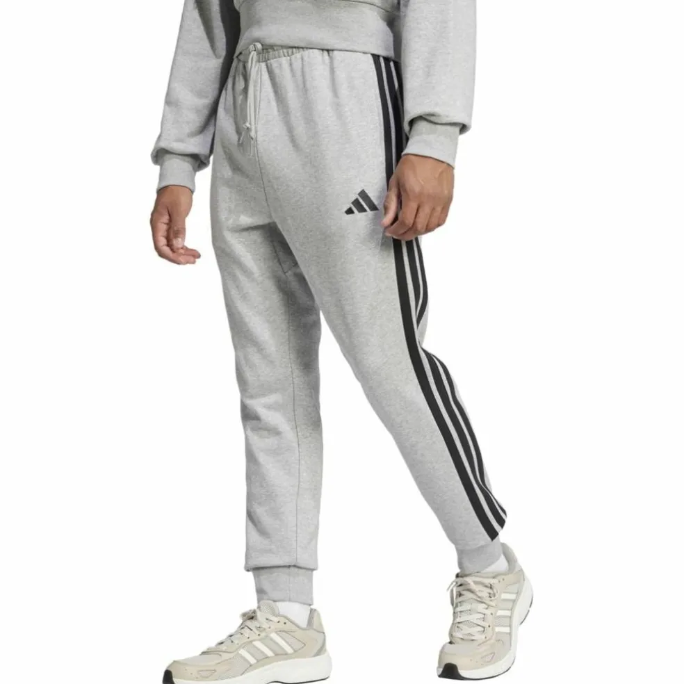 Essentials 3-Streifen French Terry Herren Hose