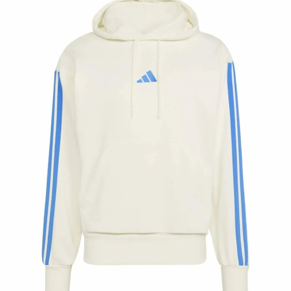 Essentials 3-Streifen French Terry Herren Kapuzensweater