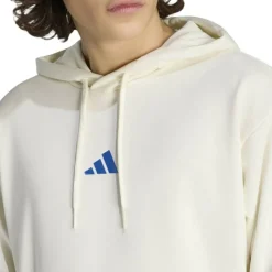Essentials 3-Streifen French Terry Herren Kapuzensweater