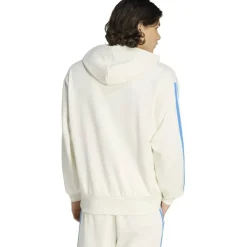 Essentials 3-Streifen French Terry Herren Kapuzensweater