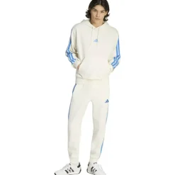 Essentials 3-Streifen French Terry Herren Kapuzensweater