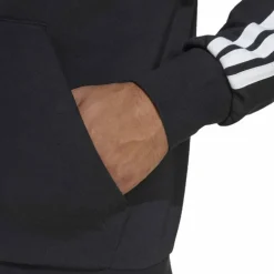 Essentials 3-Streifen French Terry Herren Kapuzensweater