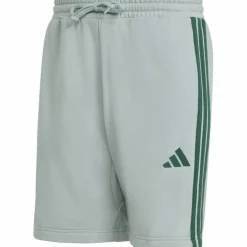 Essentials 3-Streifen French Terry Herren Shorts