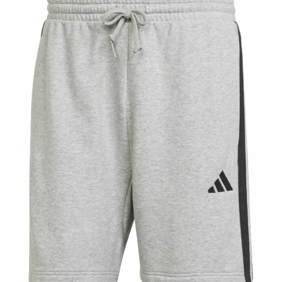 Essentials 3-Streifen French Terry Herren Shorts