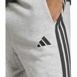 Essentials 3-Streifen French Terry Herren Shorts