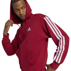 Essentials 3-Streifen French Terry Herren Kapuzensweater