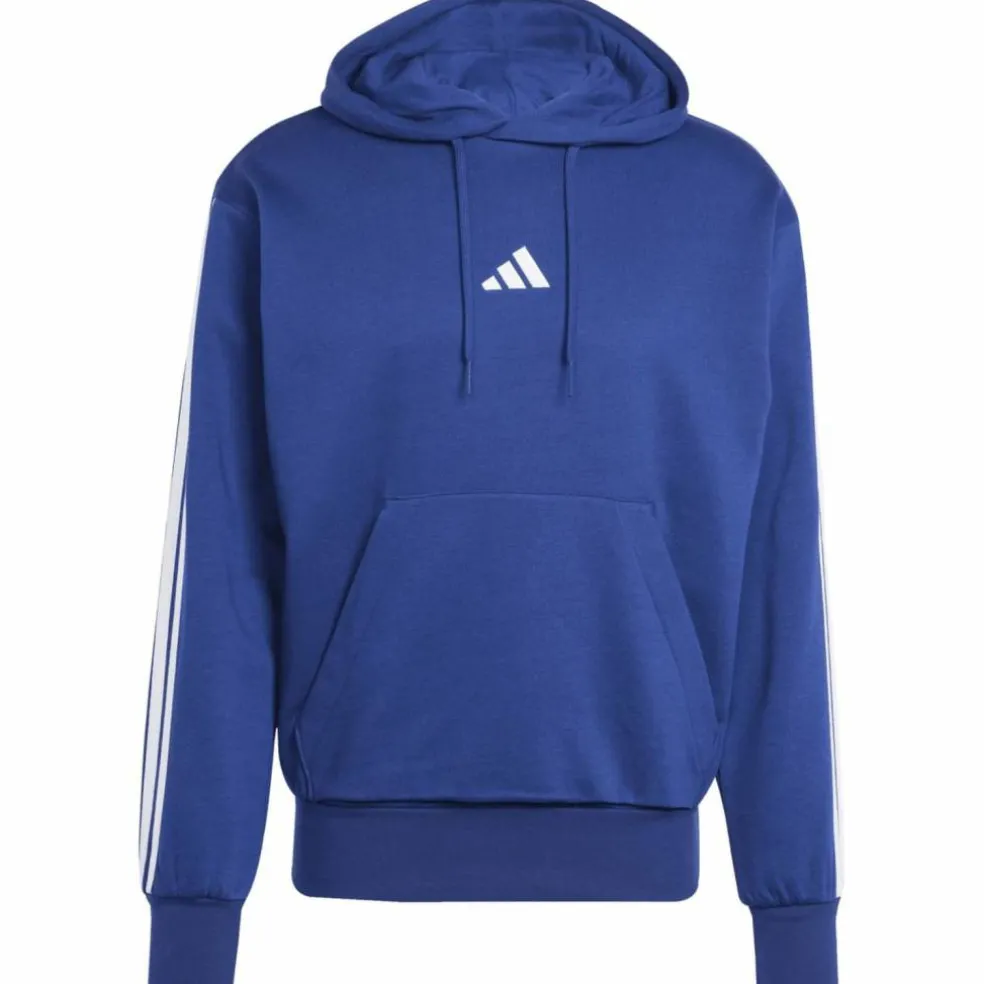 Essentials 3-Streifen Herren Kapuzensweater