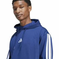 Essentials 3-Streifen Herren Kapuzensweater