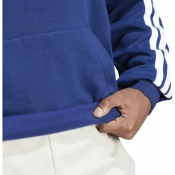 Essentials 3-Streifen Herren Kapuzensweater
