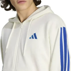 Essentials 3-Streifen Herren Kapuzensweater
