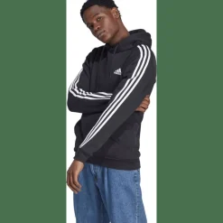 Essentials 3-Streifen Hoodie Herren Kapuzensweater