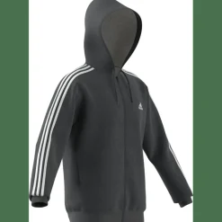 Essentials 3-Streifen Kapuzenjacke Herren Kapuzensweater