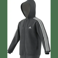 Essentials 3-Streifen Kapuzenjacke Herren Kapuzensweater