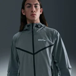 FC Barcelona Tech Windrunner Full-Zip Woven Herren Fußballjacke