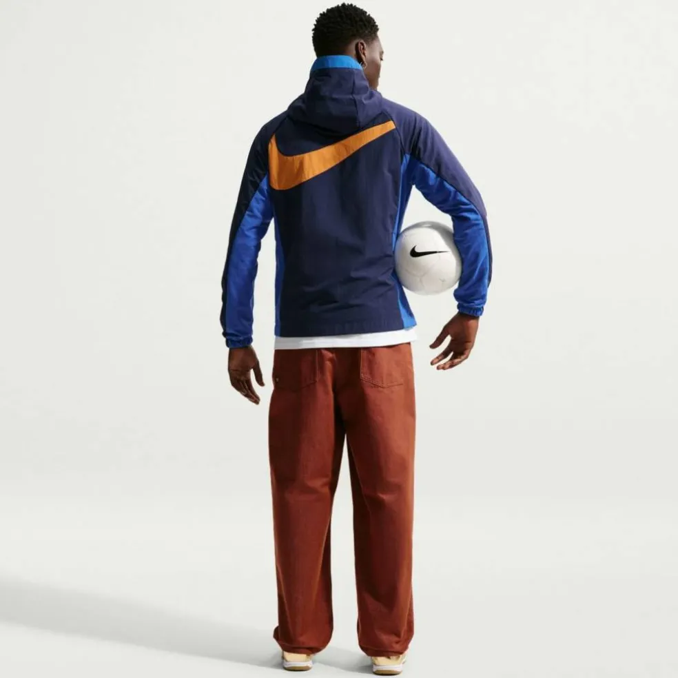 Frankfreich AwayF Woven Herren Fußballjacke