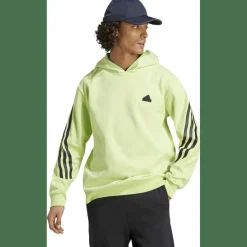 Future Icons 3-Streifen Hoodie Herren Kapuzensweater