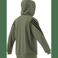 Future Icons 3-Streifen Kapuzenjacke Herren Kapuzensweater