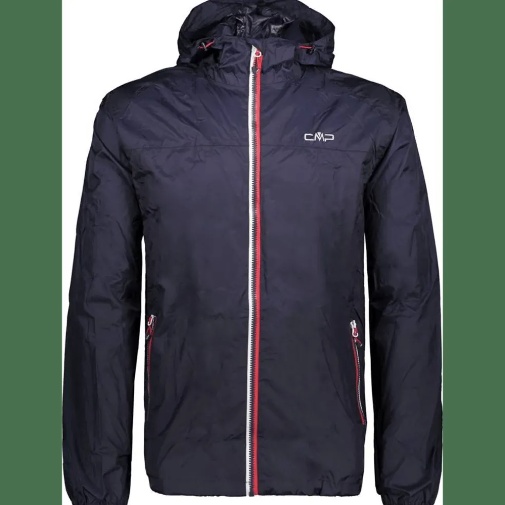 Jacket Rain Fix Hood Herren Regenjacke