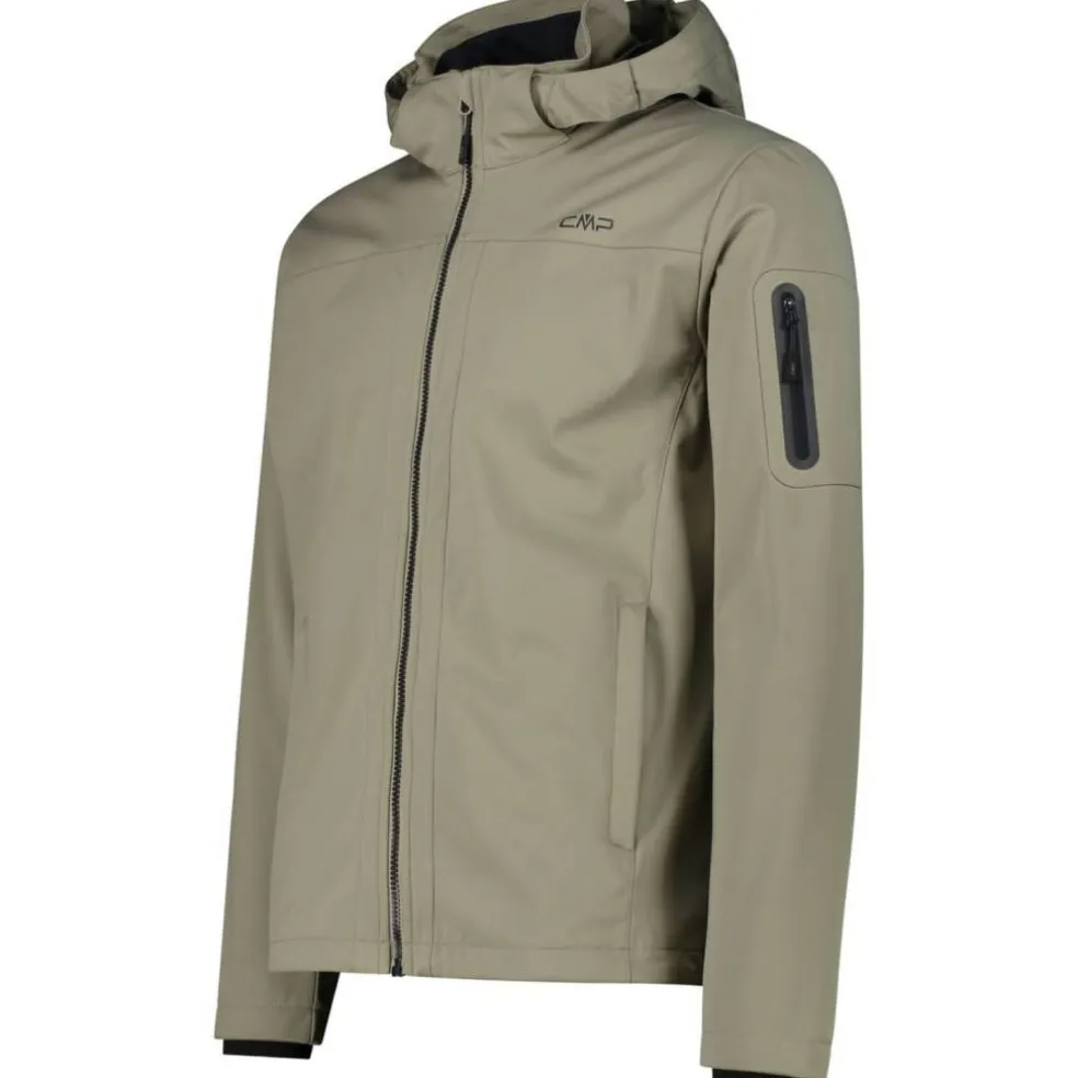 Jacket Zip Hood Herren Softshelljacke