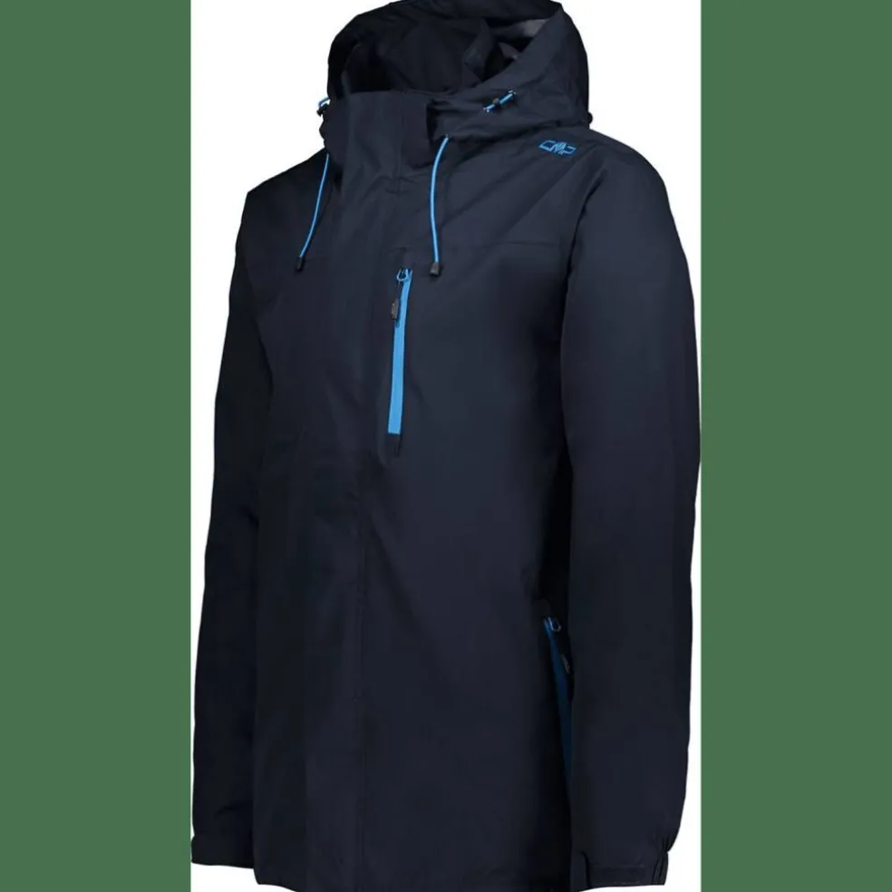 Jacket Zip Hood With Ventilation Herren Regenjacke