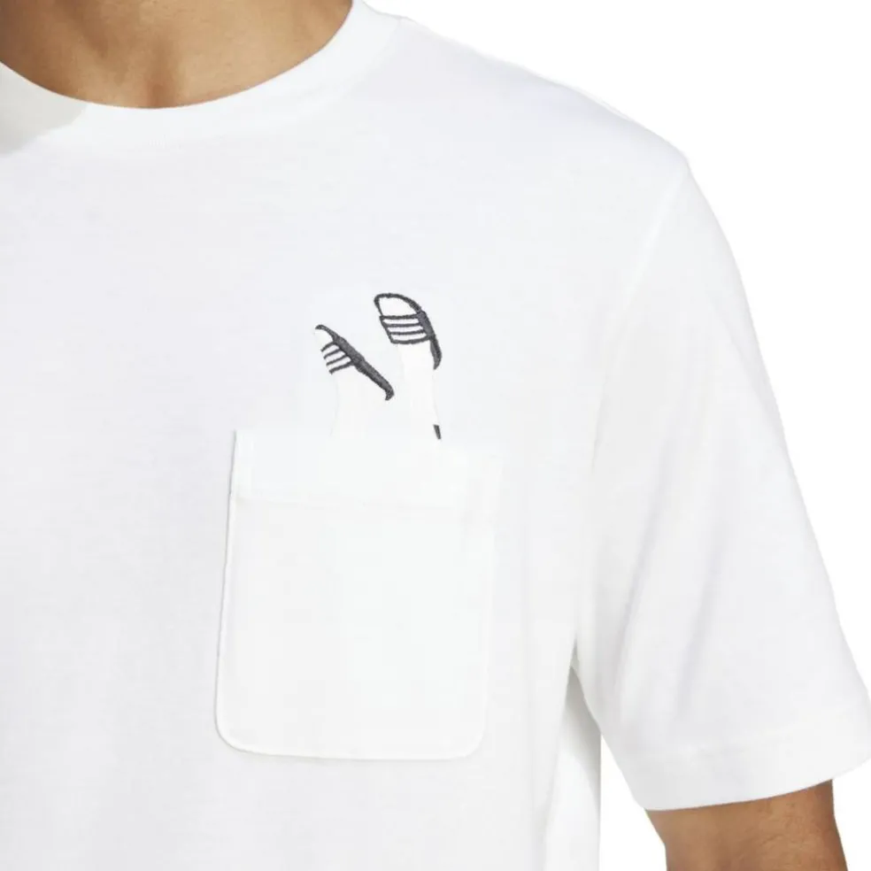 Lounge Slides Graphic Pocket Herren T-Shirt
