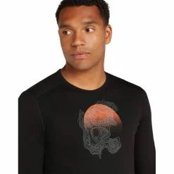 Merino 200 Oasis Crewe Ruapehu Round Herren Unterhemd